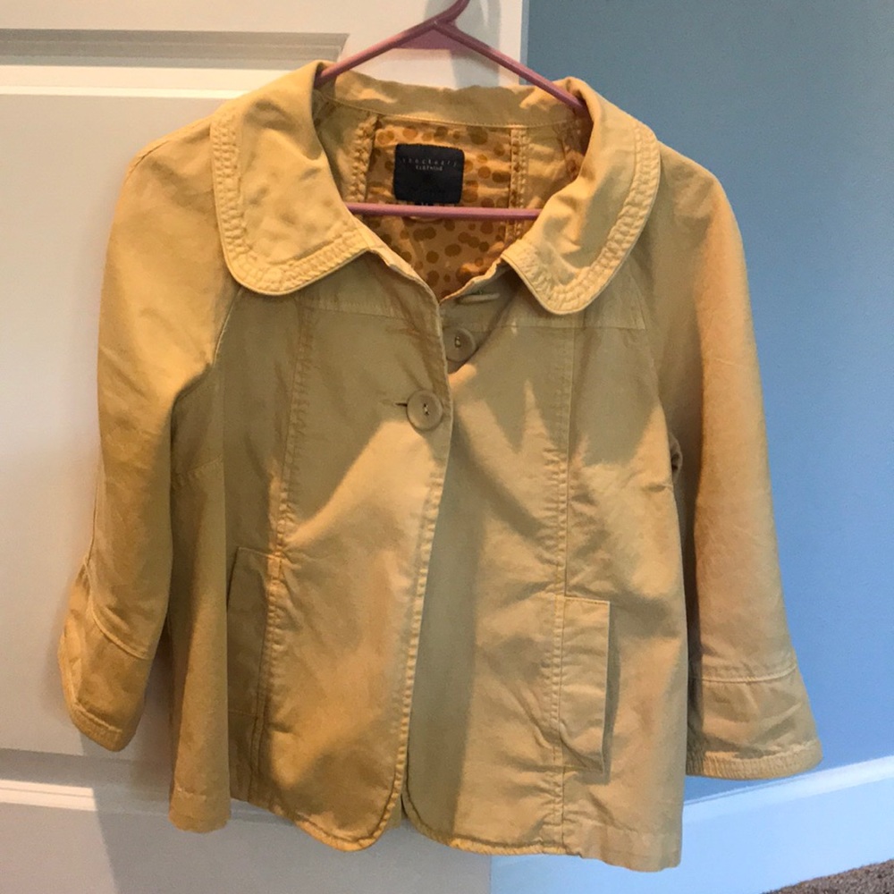Sanctuary Mustard color jacket